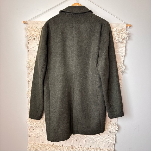 Samsoe Samsoe Kenpo Jacket Classic Dark Green Wool Blend Coat XL - Picture 8 of 8